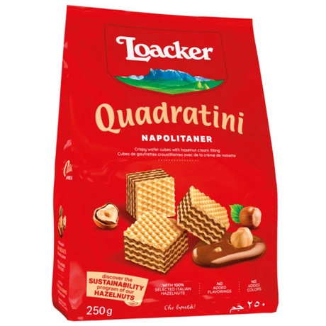 Quadratini Napolitaner Wafer Cubes