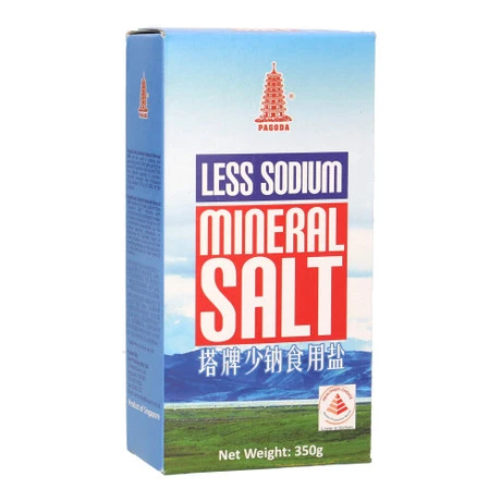 Less Sodium Mineral Salt