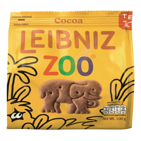 Zoo Animals Biscuit - Cocoa