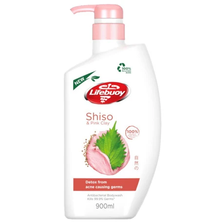 Shiso & Pink Clay Antibacterial Bodywash