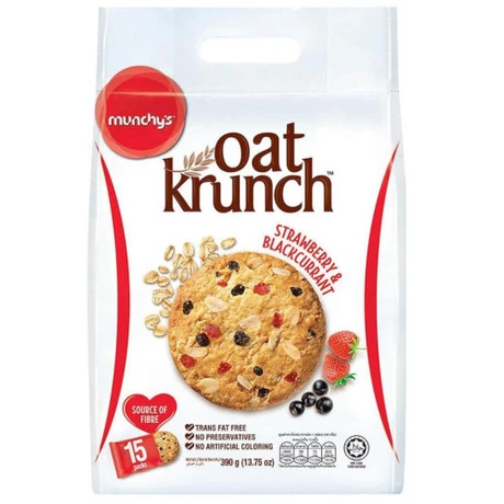 Strawberry & Blackcurrant Oat Krunch