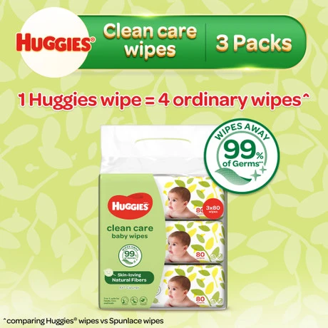 Clean Care Baby Wipes