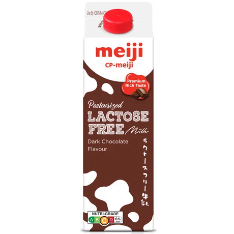 Pasteurized Lactose Free Dark Chocolate Flavour Milk
