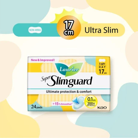 Super Slimguard Day Pads - Light Flow 17cm