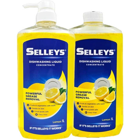 Lemon Concentrare Dishwashing Liquid + Refill