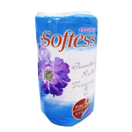 Premium Pure Virgin Pulp 2Ply Jumbo Roll Tissues