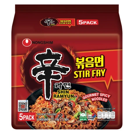 Shin Ramyun Stir Fry