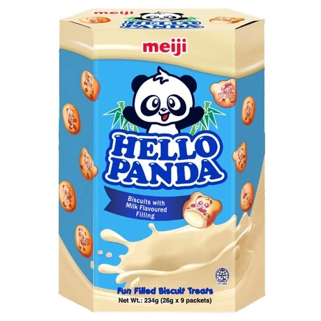 Hello Panda Biscuits With Milk Flavoured Filling