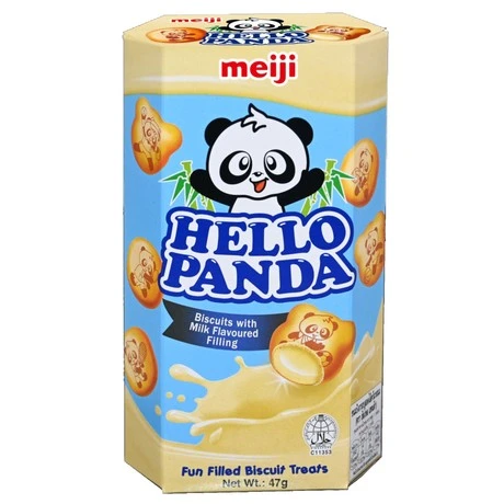 Hello Panda Biscuits With Milk Flavoured Filling