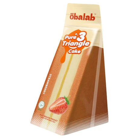 Triangle Cake - Strawberry