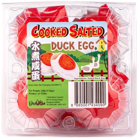 Cooked Salted Duck Eggs