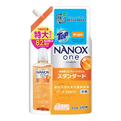 Nanox One Liquid Detergent Refill Pack - Bright