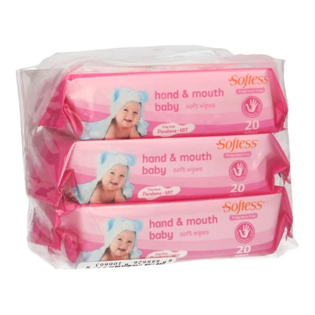 Hand & Mouth Fragrance-Free Baby Wipes