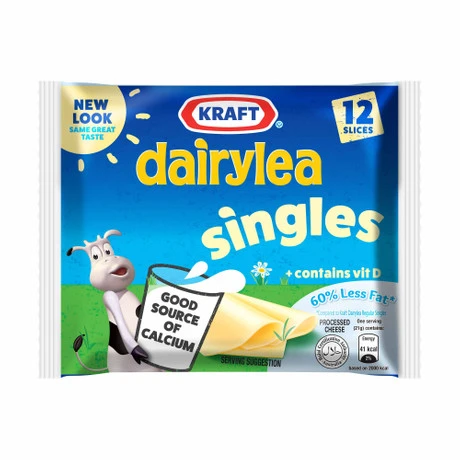 Hi-Calcium Singles Cheese - 60% Less Fat