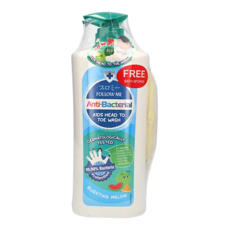Kids Head To Toe Wash - Bursting Melon (Free Bath Sponge)