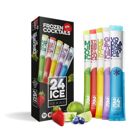 Frozen Cocktails Popsicle Mix Package Alc5%