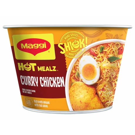 Hot Mealz Curry Chicken Bowl