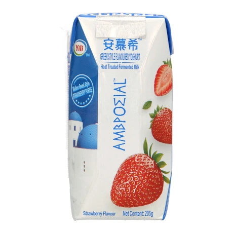 Greek Style Strawberry Yoghurt
