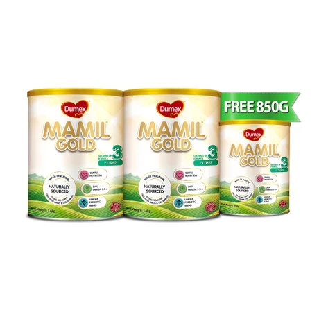 Mamil Gold Growing Up Milk Formula - Stage 3 ((Bundle)