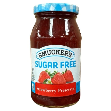 Sugar Free Strawberry Preserves Jam