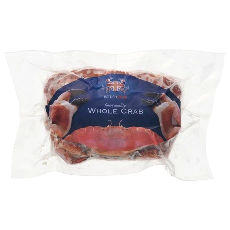 Frozen Whole Cooked Brown Crab 400/600