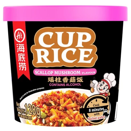 Scallop Mushroom Instant Rice