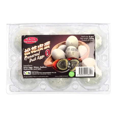 Preserved Duck Egg (Century Eggs)