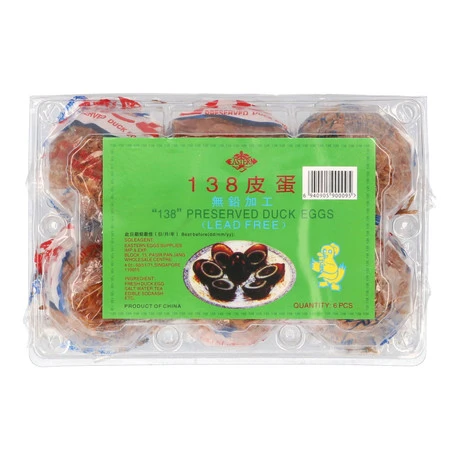 138 Preserved Duck Eggs (Century Eggs)