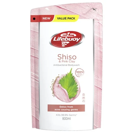 Body Wash Refill Pack - Shiso & Pink Clay