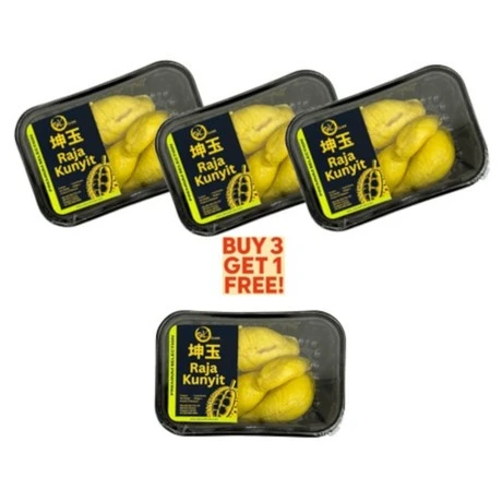 OK Durian Raja Kunyit (Set of 3 Box + FOC 1 Box)