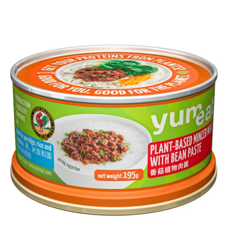 Plant-Based Minced Meat With Bean Paste