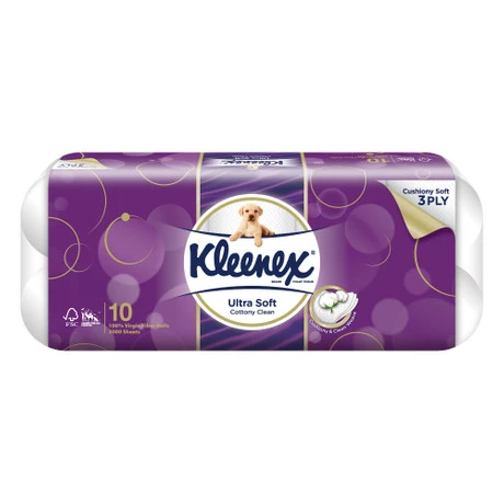 Ultra Soft Unscented Toilet Tissue Roll - 3 Ply