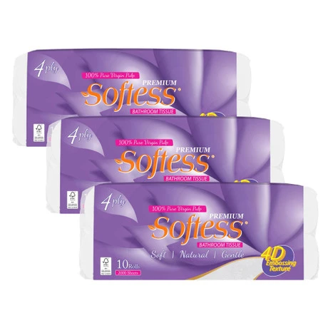 Premium 4Ply Bathroom Tissue
