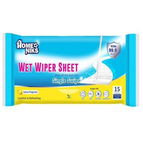 Wet Wiper Sheet - Lemon
