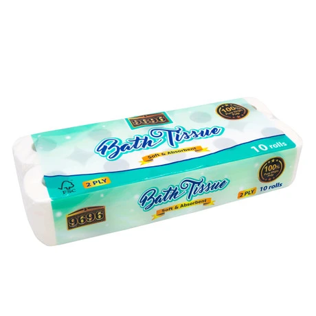 Soft & Absorbent Bathroom Tissue Roll - 2 Ply