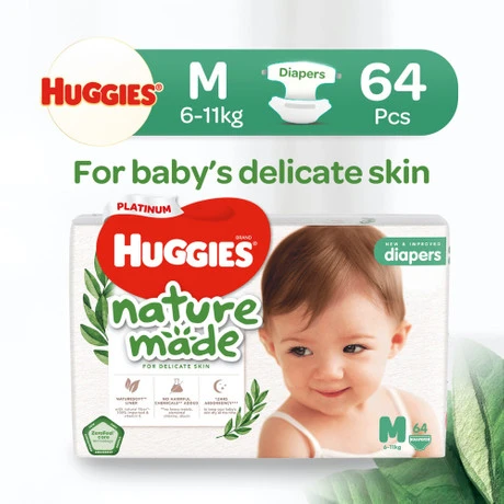 Naturemade Taped Diapers - Size M