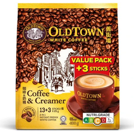 2 In 1 White Coffee & Creamer (Value Pack)