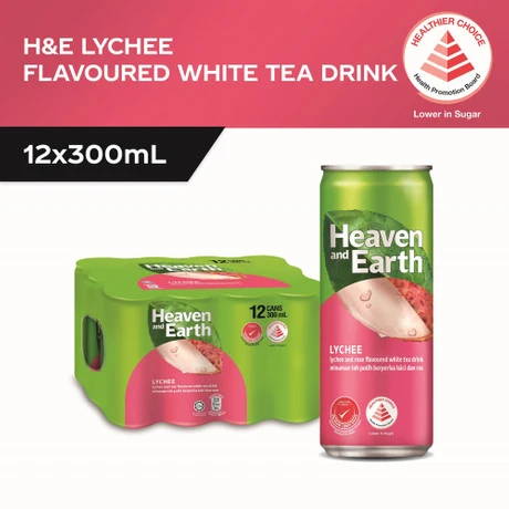Lychee And Rose Flavoured White Tea Drink