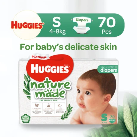 Naturemade Taped Diapers - Size S