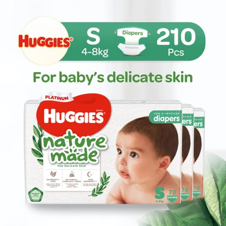 Naturemade Taped Diapers - Size S
