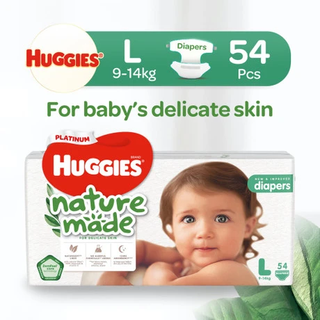 Naturemade Taped Diapers - Size L