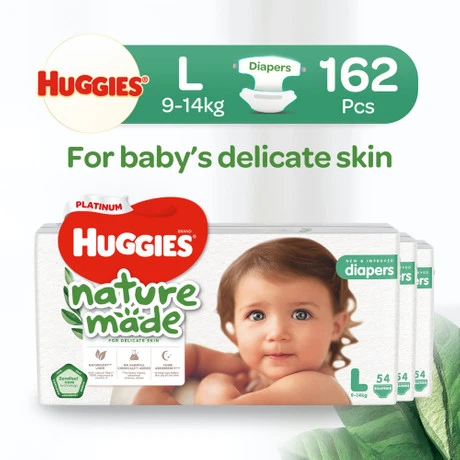 Naturemade Taped Diapers - Size L