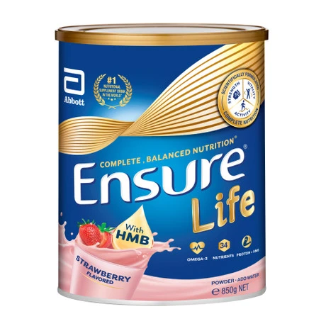 Life HMB Adult Milk Powder - Strawberry