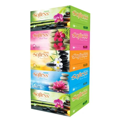 Premium Pure Virgin Pulp 3Ply Facial Tissues