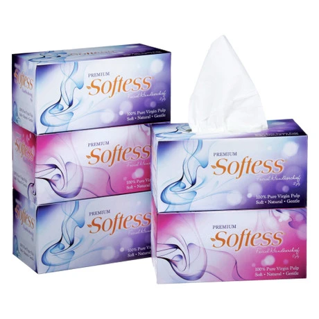 Premium Pure Virgin Pulp 2Ply Facial Handkerchief