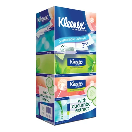 3PLY Ultrasoft Facial Tissue - With Cucumber Extract