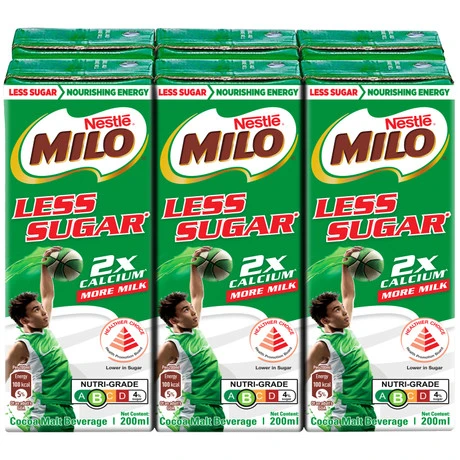 UHT Less Sugar Cocoa Malt Beverage