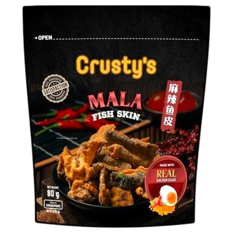 Salted Egg Fish Skin - Mala