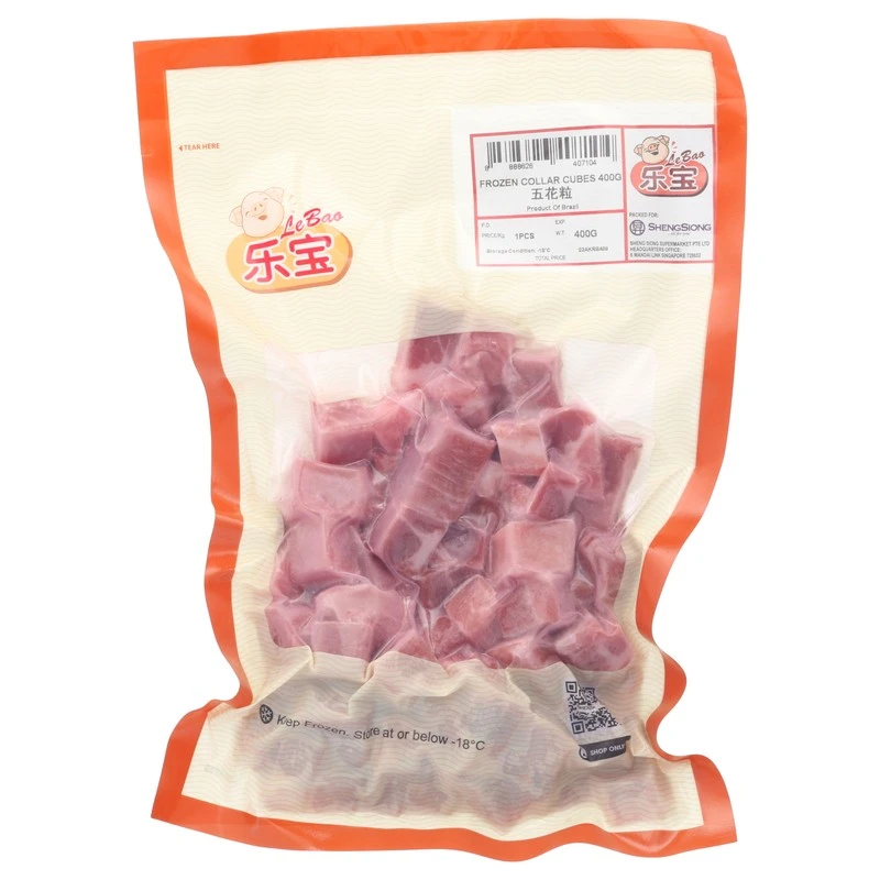 Frozen Pork Collar Cubes (五花粒)
