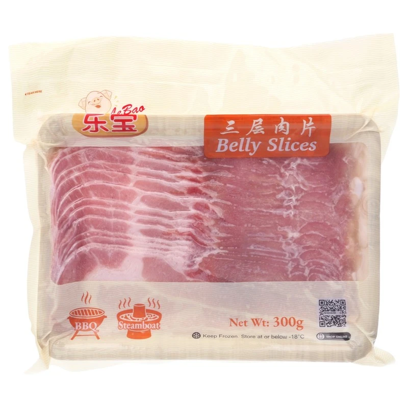 Frozen Steamboat Pork Belly Slices (三层肉片)
